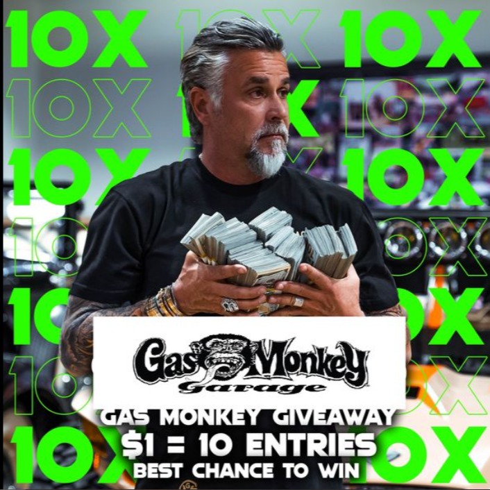 GAS MONKEY GARAGE GIVE AWAY Linkiee